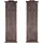 MCW Wandgarderobe T33 109 x 28 x 4 cm Braun Shabby