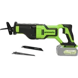 Greenworks Säbelsäge mit bürstenlosem Motor, 2700spm, 28 mm Hublänge, OHNE 24V Akku & Ladegerät, 3 Jahre Garantie