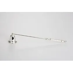 Kerzenlöscher glatt poliert L 26,0 cm versilbert