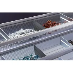 Lagerebene 1500 x 400mm Gitterkörbe