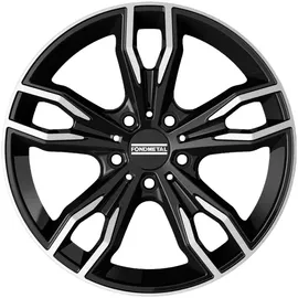 Fondmetal Alke 8,5 x 20 5 x 120 ET25 Schwarz