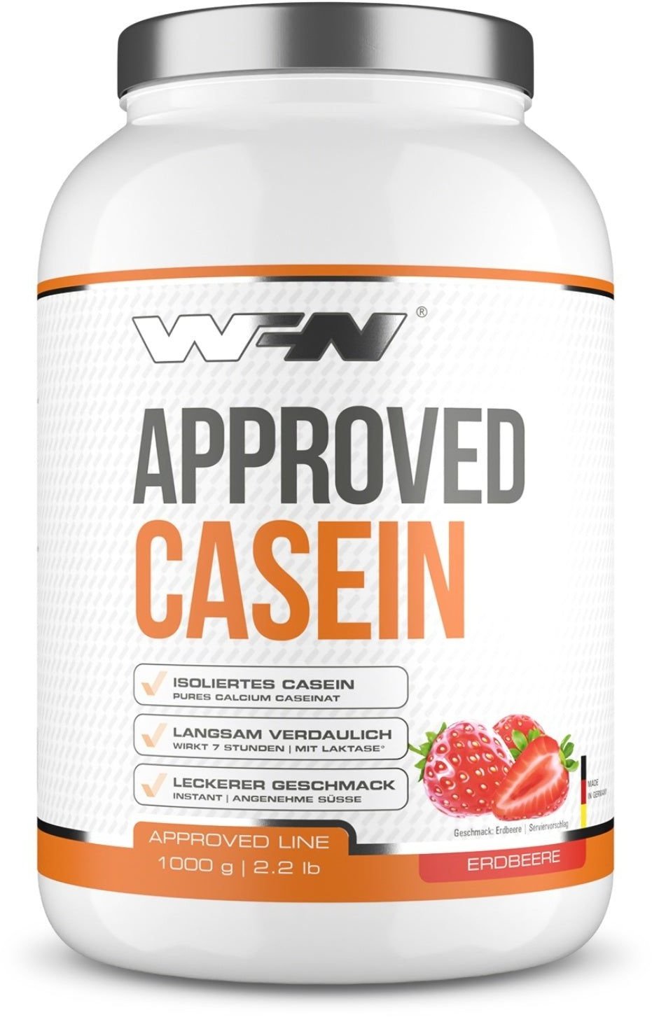 WFN Approved Casein Pulver zur Herstellung einer Lösung zum Einnehmen 1 kg