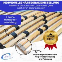 Coemo BASIC starr - nicht verstellbar 16 Leisten 60x120