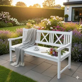 Garden Pleasure Malmö 154 x 89 x 59 cm Weiß