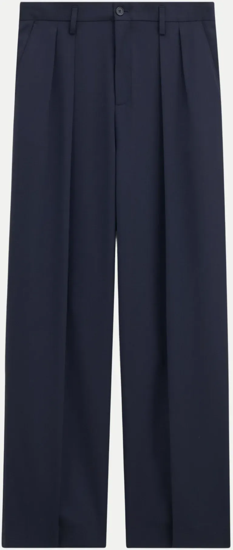 Wollhose Blau 48