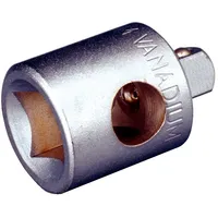 KS Tools 911.3826 3/8" Gleitstück/Reduzieradapter, 1/2"F x 3/8"M