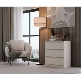 Top e shop Kommode Malwa M3 Kaschmir Beige für Zuhause fürs Büro - Beige