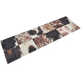 vidaXL Küchenteppich Waschbar Tierfell 60x180 cm Samt