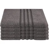 Gästehandtuch 5 x 30 x 50 cm anthrazit