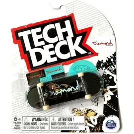 Spin Master Tech Deck Fingerboard - 1 Finger-Skateboard mit original Skateboard-Design - verschiedene Grafiken - coole Fingerboards für echte Skater ab 6 Jahr... - Bunt