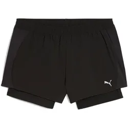 PUMA Run Velocity 2in1 3" Laufshorts Damen 01 - PUMA black XXL