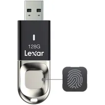 Lexar Fingerprint F35 Pro (128 GB, USB-A), USB Stick, Silber
