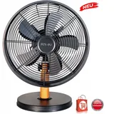 Unold 33 cm Tischventilator Schwarz