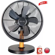 Unold 33 cm Tischventilator Schwarz