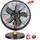 Unold 33 cm Tischventilator Schwarz