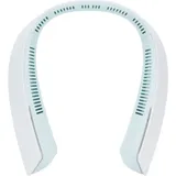 Klingenloser Nackenventilator, Tragbarer Usb-ventilator Mit Großer Kapazität – Kleiner Ventilator Für Sport Und Reisen (grün)