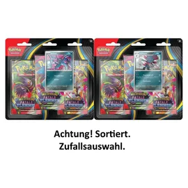 Pokémon Mega-Entwicklung Fatale Flammen 3 Boosterpacks 
