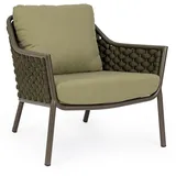 BIZZOTTO Gartensessel Everly 80 x 80 x 80 cm olive