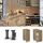 Vicco Apothekerschrank R-Line, 30 cm , AP Anthrazit Vicco