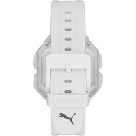 Puma Remix Herren Sportuhr P5054 Quarz weiß
