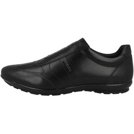 GEOX Herren Uomo symbol Schuhe, Schwarz, 47 EU