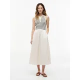 Tommy Hilfiger A-Linien-Kleid Gestreift Schwarz/Navy M