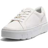 Timberland Laurel Court Sneaker, White Canvas, 37 EU Weit