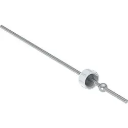 Geberit Hebel zu Clou 300 mm 241682001 L 300mm, für Waschbeckenanschluss Clou