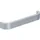 Geberit Renova Comfort Handtuchhalter Grau/ Silber