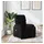 vidaXL Massage-Relaxsessel Polyester 99 x 99 x 99 cm Schwarz mit Fernbedienung