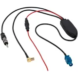 ACV Electronic Antennensplitter AM/FM DAB+ Fakra(m)>DIN(m)/SMB(f)