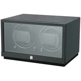 Paul Design Uhrenbeweger Gentlemen 2D für 2 Uhren Carbon/Grau/Schwarz