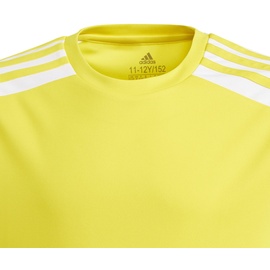 adidas Squadra 21 Trikot Kinder Squad Jsy Y T-Shirt, team yellow/white, 116
