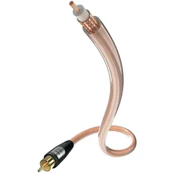 Inakustik 003083101 Audio-Kabel 10 m RCA Transparent