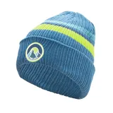 TROLLKIDS Spitsbergen Cap Nordic Blue/Glow Green 48-52 cm