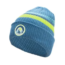 TROLLKIDS Spitsbergen Cap Nordic Blue/Glow Green 48-52 cm