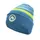 TROLLKIDS Spitsbergen Cap Nordic Blue/Glow Green 48-52 cm