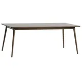 Esstisch Barrali 190 x 90 cm Holz Smoke