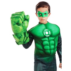 Rubie ́s Kostüm Green Lantern Faust, Original Zubehör für Dein Green Lantern Kinderkostüm grün