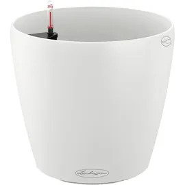 LECHUZA Classico Color 60 Komplettset Ø 60 x 55,5 cm weiß