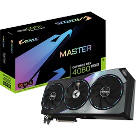 Gigabyte AORUS GeForce RTX 4080 SUPER Master 16G, 16GB GDDR6X, HDMI, 3x DP (GV-N408SAORUS M-16GD)