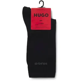 hugo underwear RS UNI LOGO Socken 2-Paar Schwarz 35-38