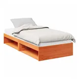 vidaXL Tagesbett 90 x 190 cm Wachsbraun