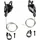 Sram GX Trigger Set 2x10-fach schwarz 2022 Schalthebel
