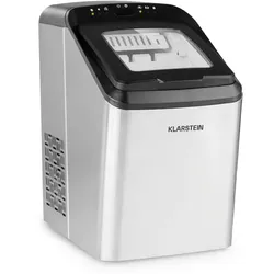 Partytime Eiswürfelmaschine Klareis 15kg/24h Edelstahl