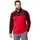 MountainTM Snap Ii Fleece Mit Halbem Reißverschluss Mtn Red Rich Wine Black S