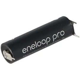 Panasonic Ready2use AA 2500mAh Akku Mignon NiMH mit Print Kontakt + 1er, - 2er Print