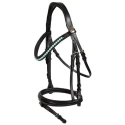 Hans Melzer Horse Equipment Hans Melzer Trense Saison 2024 englisch kombiniert powder green WB (Warmblut)