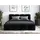 mebloland Polsterbett, Schwarz, Textil, H2, 90x200 cm, Schlafzimmer, Betten, Polsterbetten