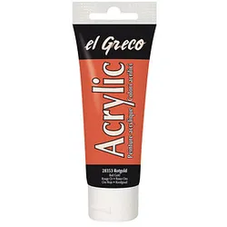 KREUL el Greco Acrylfarbe rotgold 75,0 ml